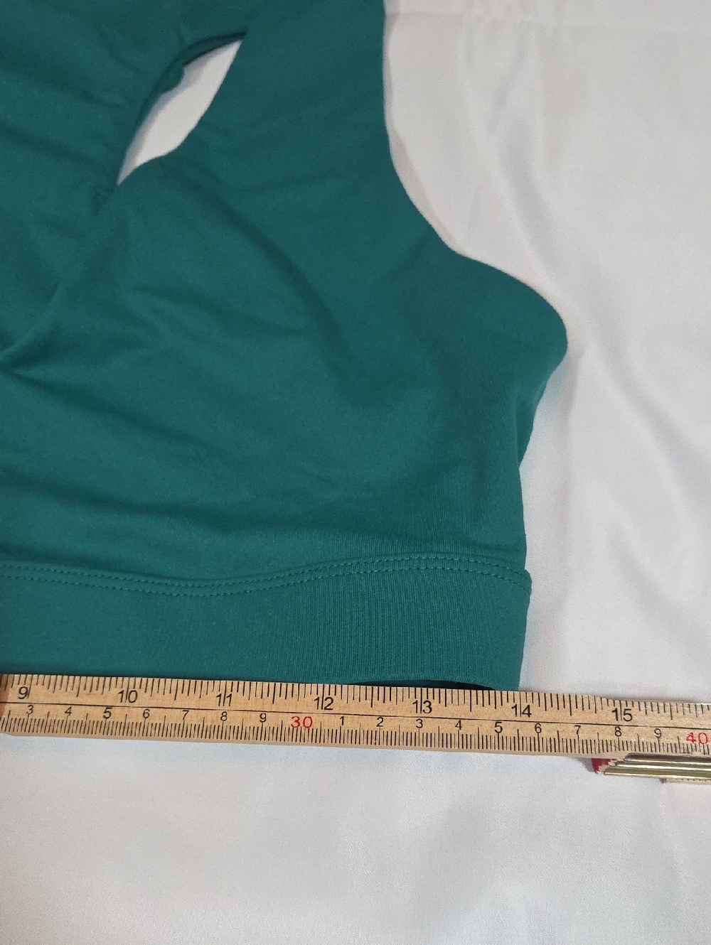 Fabletics Teal Blue Green Sports Bra Size Large - Picture 5 of 6